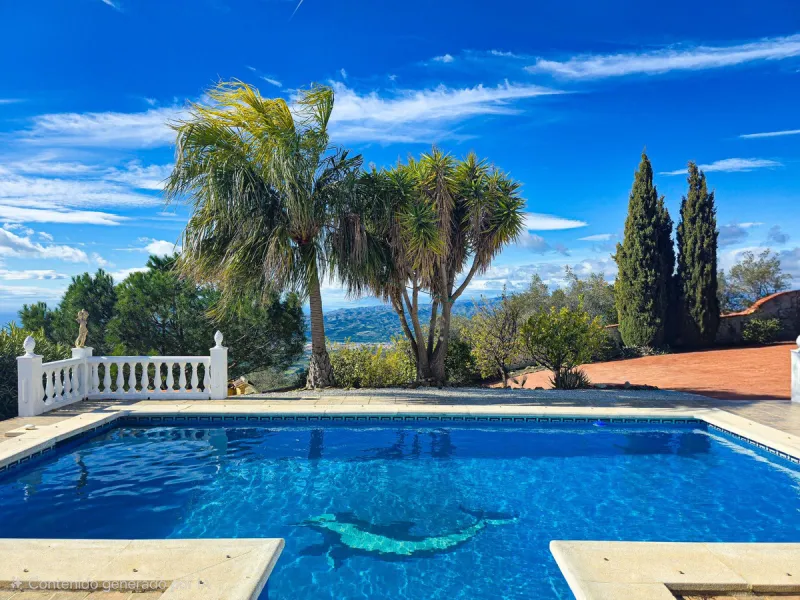 Detached villa with panoramic sea views in Arenas – Costa del Sol