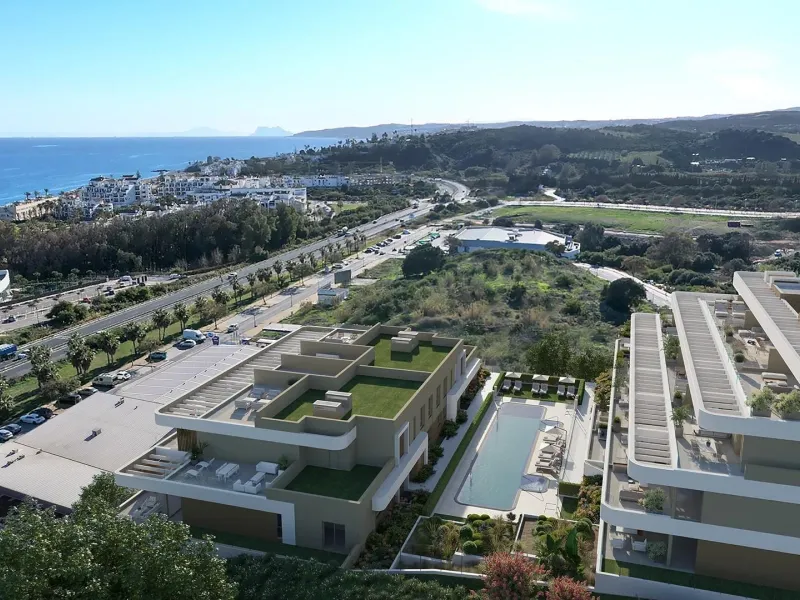 Luxury Living by the Sea: Exclusive New Construction in Estepona& & A Prime Location in Estepona& This exclusive development of 25 luxury residences is located in one of Estepona’s most dynamic and sought-after areas. Situated just 400 meters fro