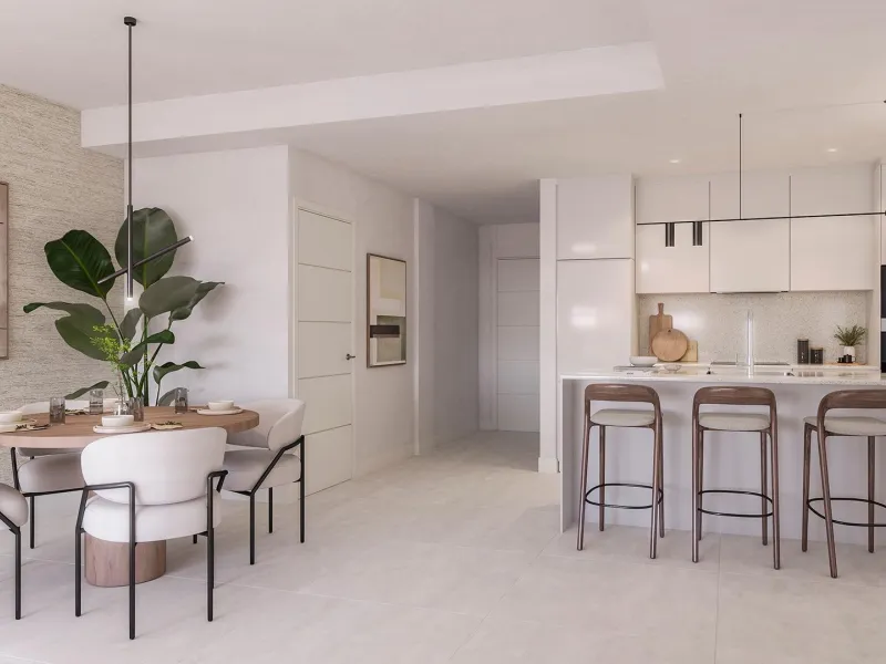 Luxury Living by the Sea: Exclusive New Construction in Estepona& & A Prime Location in Estepona& This exclusive development of 25 luxury residences is located in one of Estepona’s most dynamic and sought-after areas. Situated just 400 meters fro