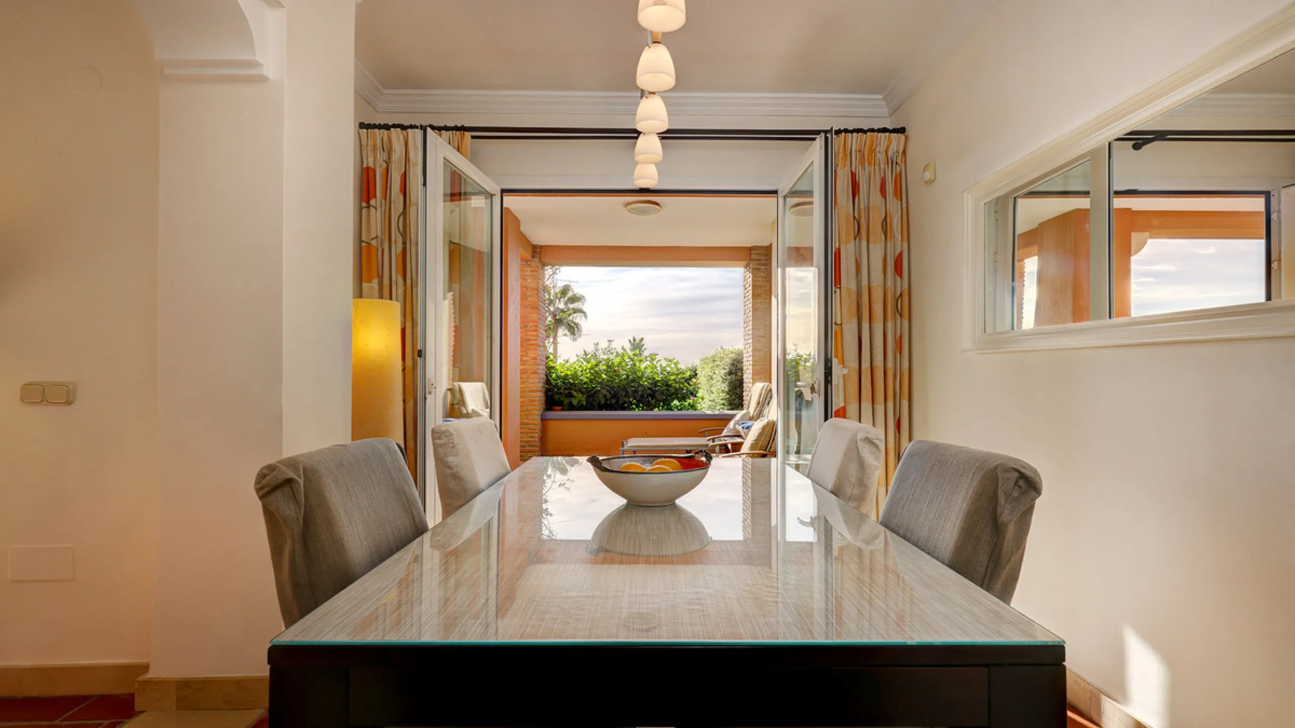 Wake up to breathtaking sea views from this exceptional 3-bedroom, 2-bathroom ground floor apartment set within one of the most prestigious frontline beach urbanisations in Casares Costa. With a spacious terrace overlooking beautifully landscaped gardens 