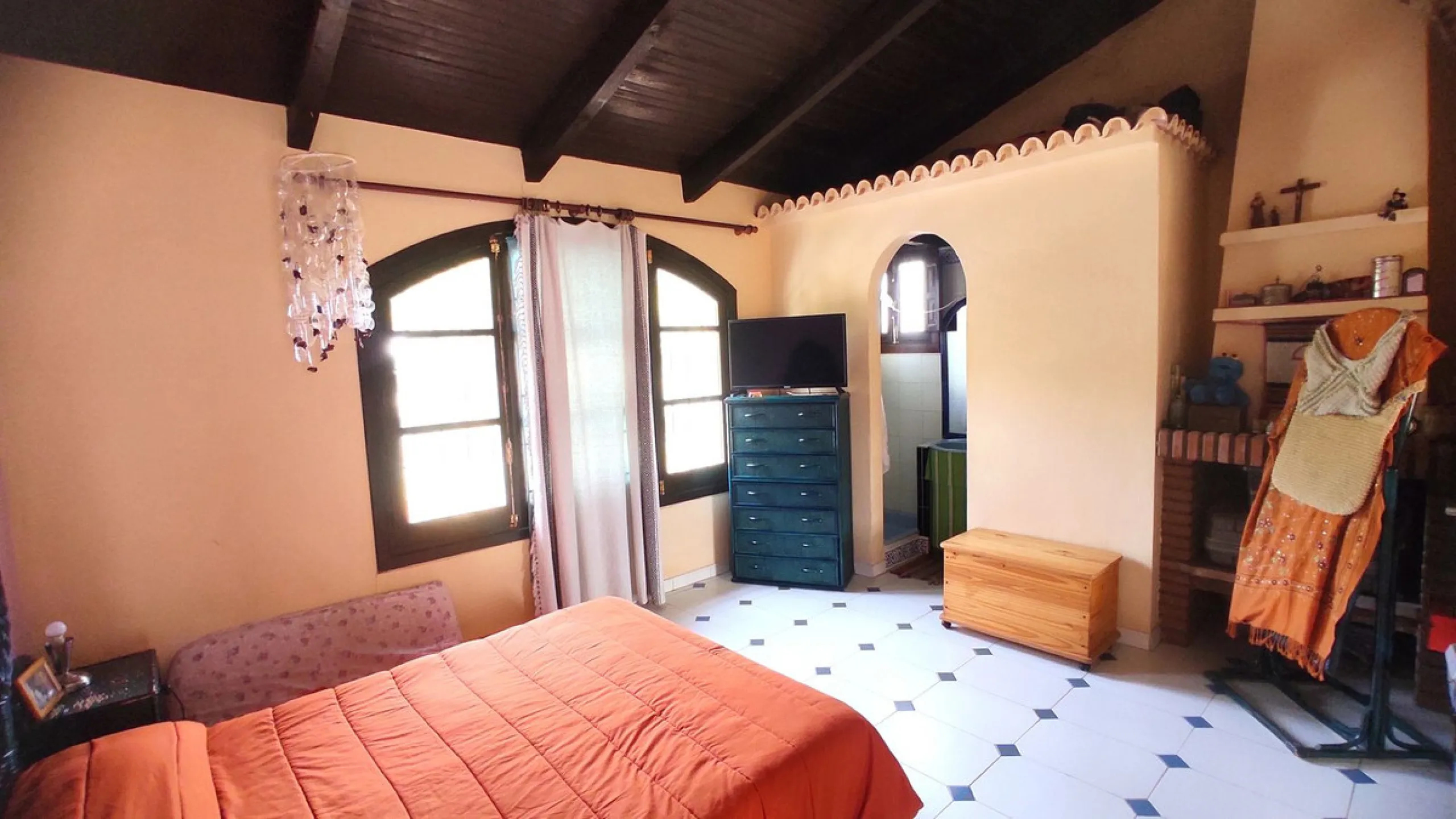 Nestled beside a protected natural reserve, this charming rustic property offers privacy, space, and breathtaking panoramic views of the surrounding mountains and from the top terrace you even have seaviews. A perfect blend of countryside tranquility and 