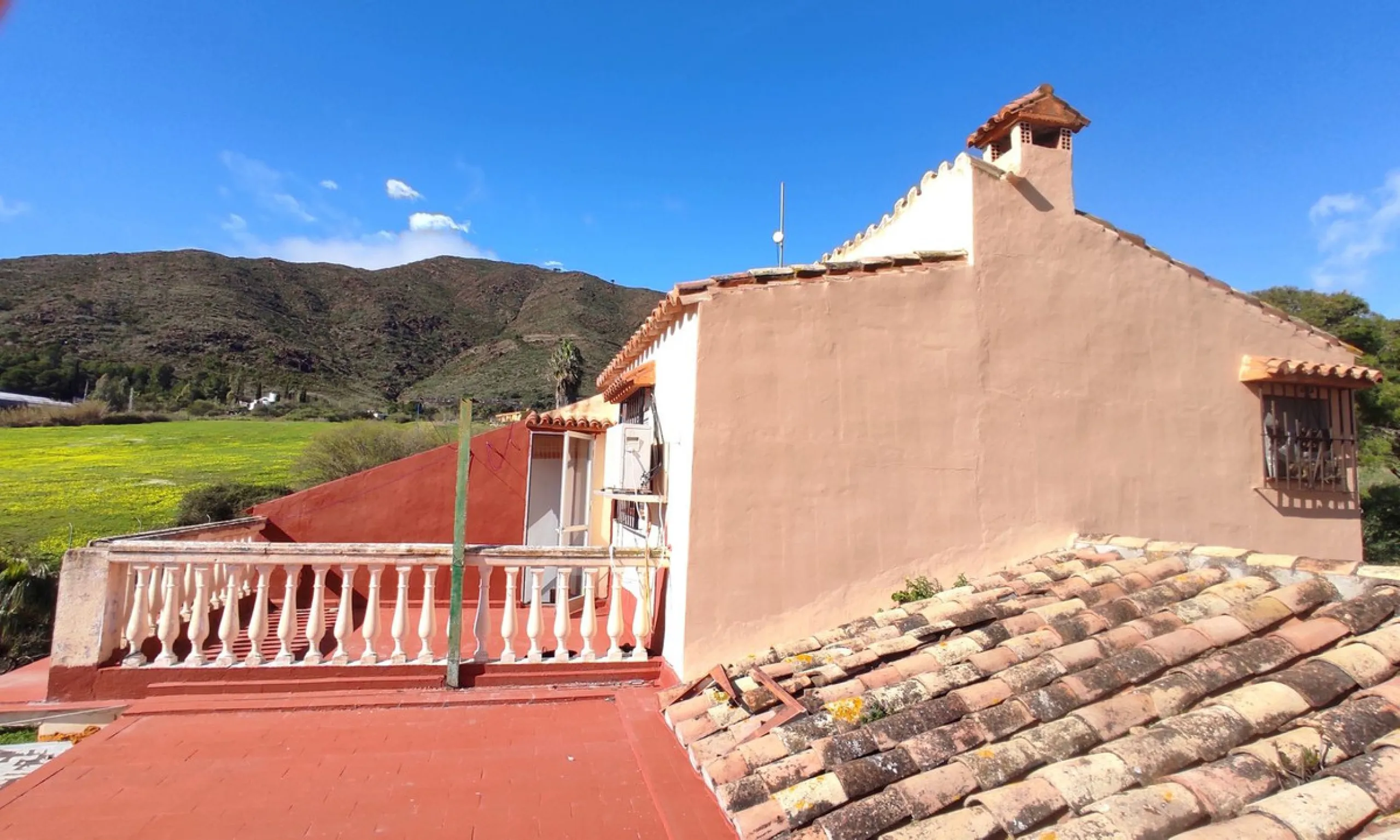 Nestled beside a protected natural reserve, this charming rustic property offers privacy, space, and breathtaking panoramic views of the surrounding mountains and from the top terrace you even have seaviews. A perfect blend of countryside tranquility and 