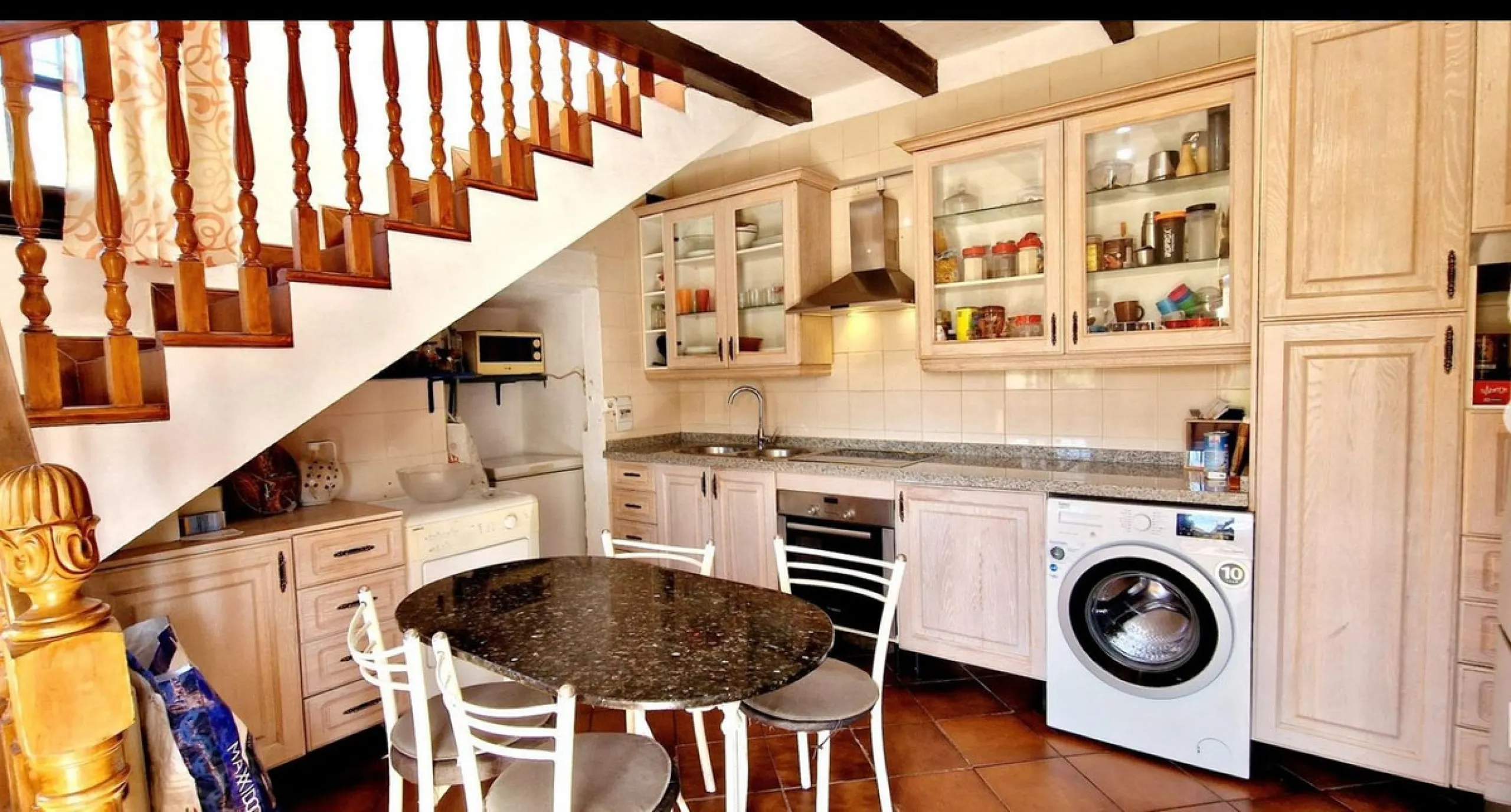Nestled beside a protected natural reserve, this charming rustic property offers privacy, space, and breathtaking panoramic views of the surrounding mountains and from the top terrace you even have seaviews. A perfect blend of countryside tranquility and 