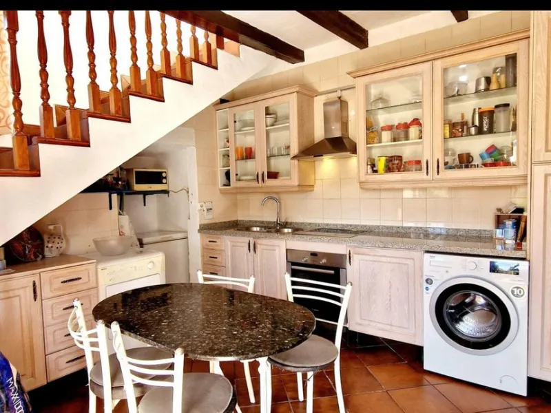 Nestled beside a protected natural reserve, this charming rustic property offers privacy, space, and breathtaking panoramic views of the surrounding mountains and from the top terrace you even have seaviews. A perfect blend of countryside tranquility and 