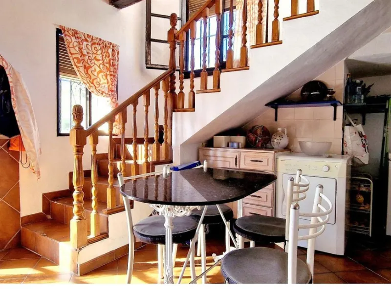 Nestled beside a protected natural reserve, this charming rustic property offers privacy, space, and breathtaking panoramic views of the surrounding mountains and from the top terrace you even have seaviews. A perfect blend of countryside tranquility and 