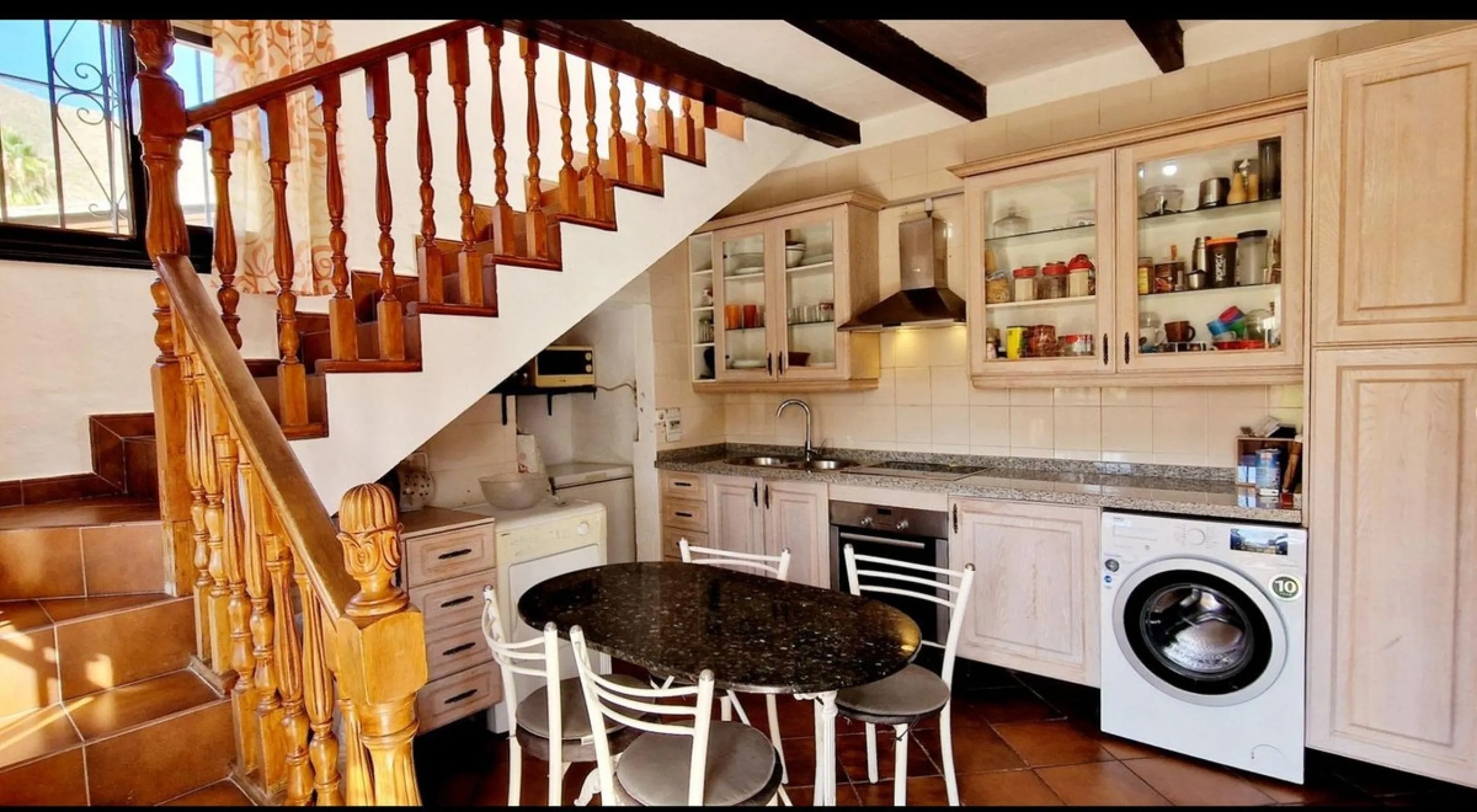 Nestled beside a protected natural reserve, this charming rustic property offers privacy, space, and breathtaking panoramic views of the surrounding mountains and from the top terrace you even have seaviews. A perfect blend of countryside tranquility and 