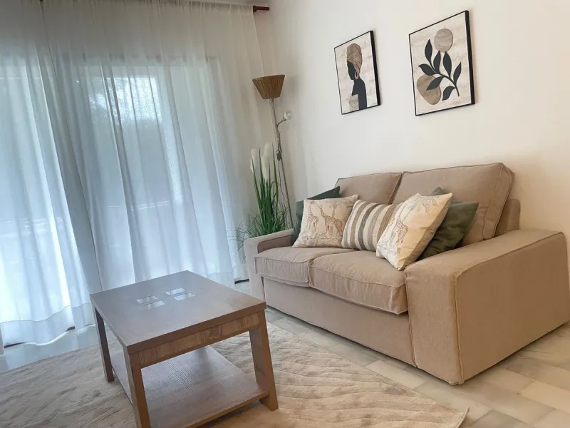 Charming Ground Floor Apartment in Exclusive Las Brisas Hotel del Golf Complex, Nueva Andalucía – Marbella