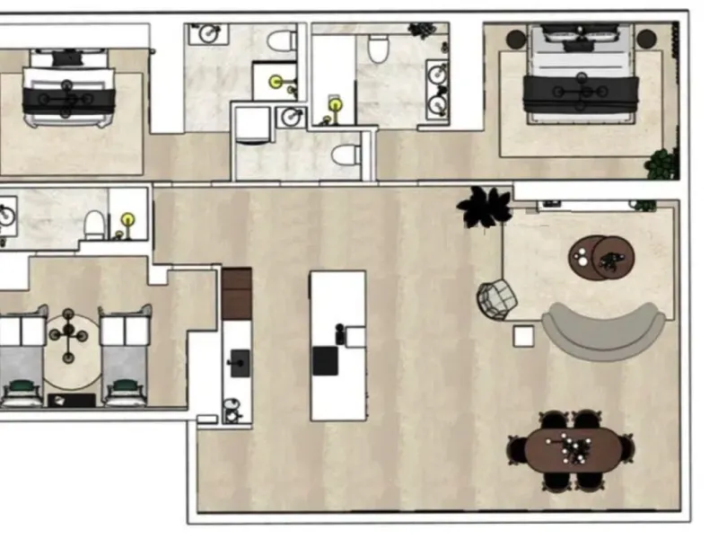 Luxury 3-Bedroom Apartment in La Quinta – Benahavís: Panoramic Sea, Golf & Mountain Views with 2-Year Full Warranty