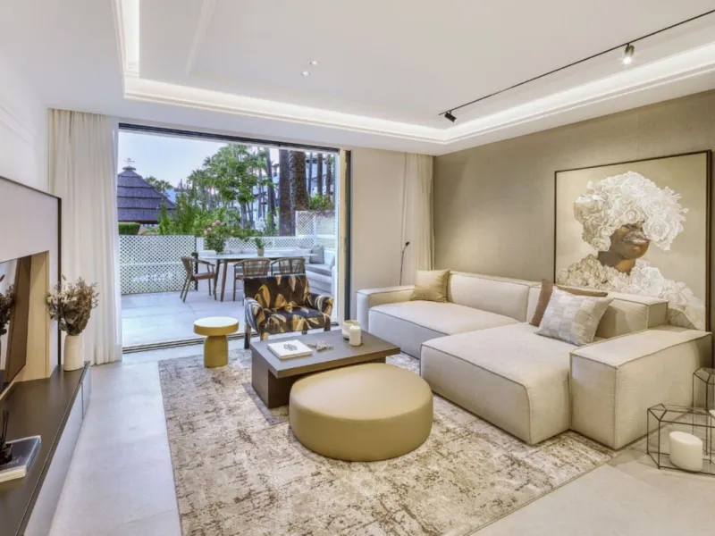 Apartment - Ground Floor Apartment в продаже в Marbella, Málaga. В доме 3 спален и 3 ванных комнат. Площадь дома 118 м²