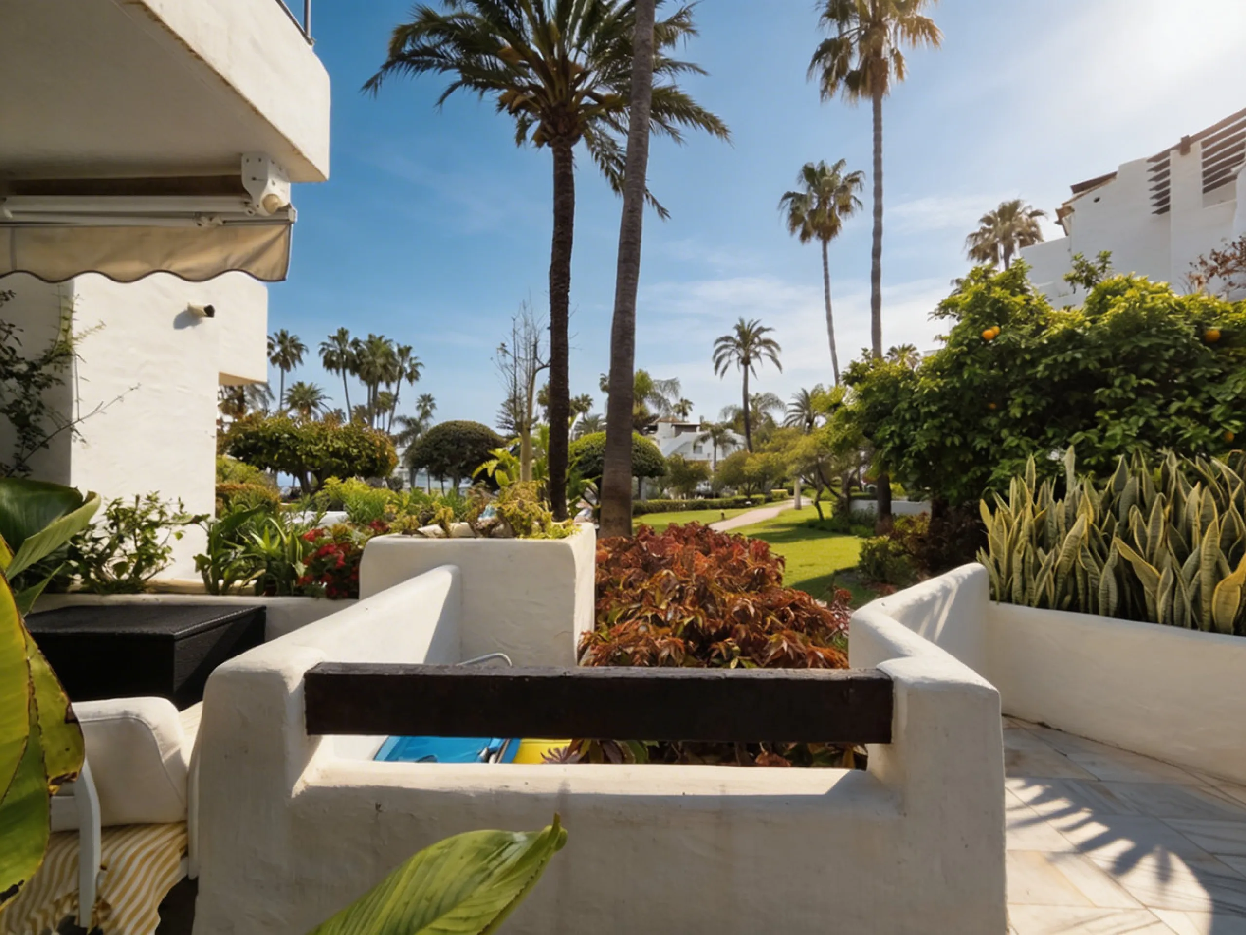 Apartment - Ground Floor Apartment в продаже в Estepona, Málaga. В доме 2 спален и 2 ванных комнат. Площадь дома 140 м²