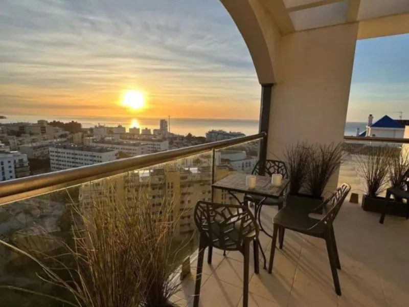 PANORAMIC SEA VIEW PENTHOUSE IN THE HEART OF ESTEPONA PORT.
