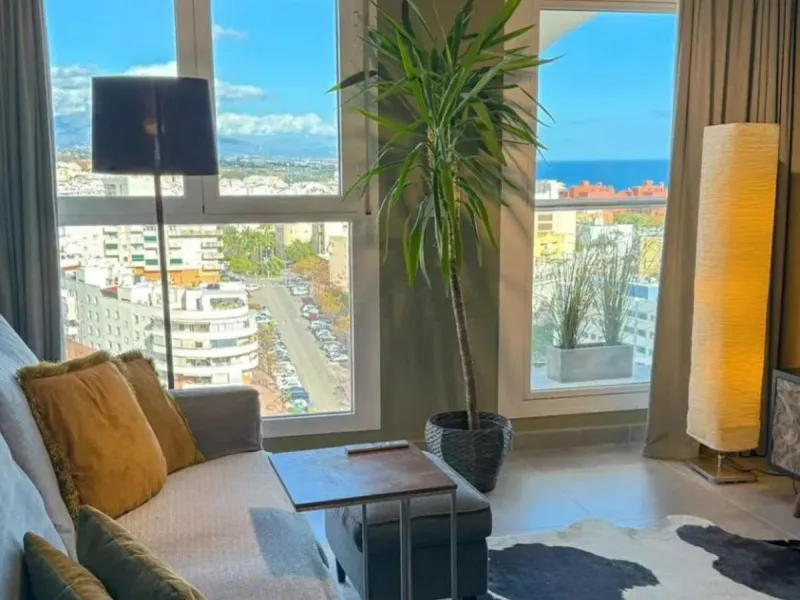 PANORAMIC SEA VIEW PENTHOUSE IN THE HEART OF ESTEPONA PORT.