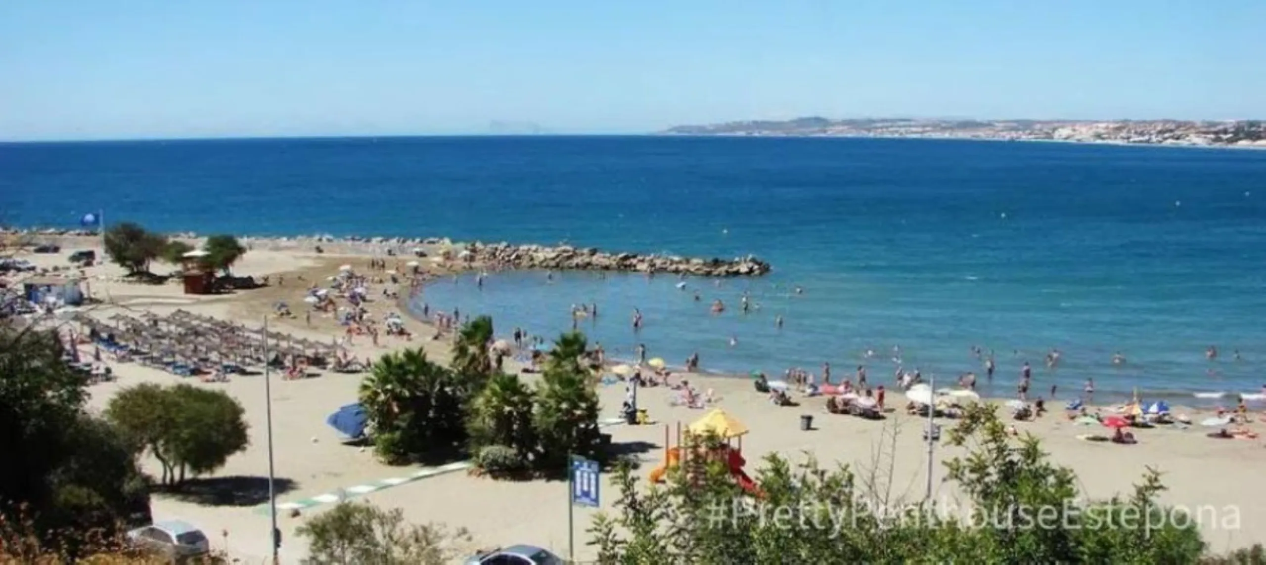 PANORAMIC SEA VIEW PENTHOUSE IN THE HEART OF ESTEPONA PORT.
