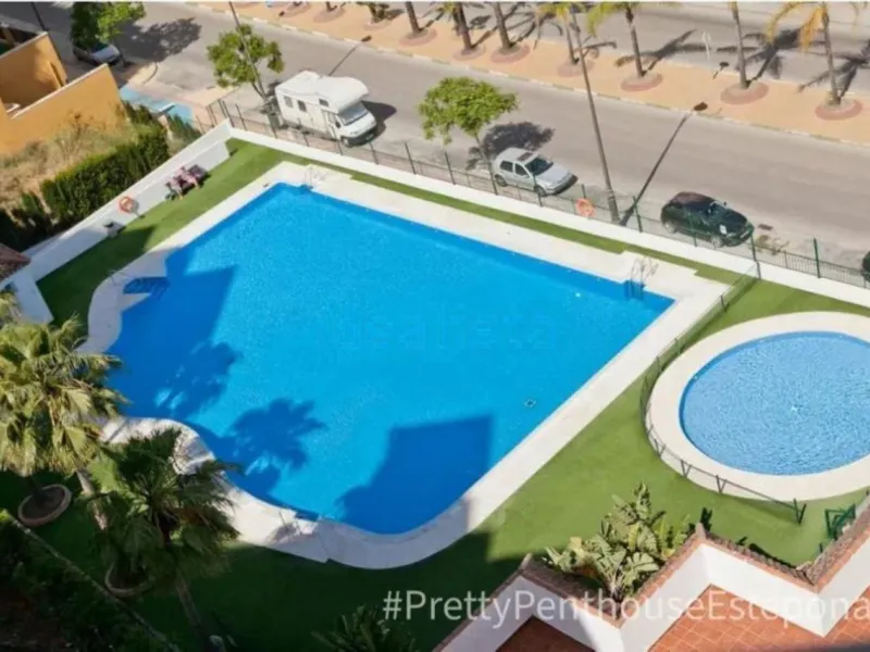 PANORAMIC SEA VIEW PENTHOUSE IN THE HEART OF ESTEPONA PORT.