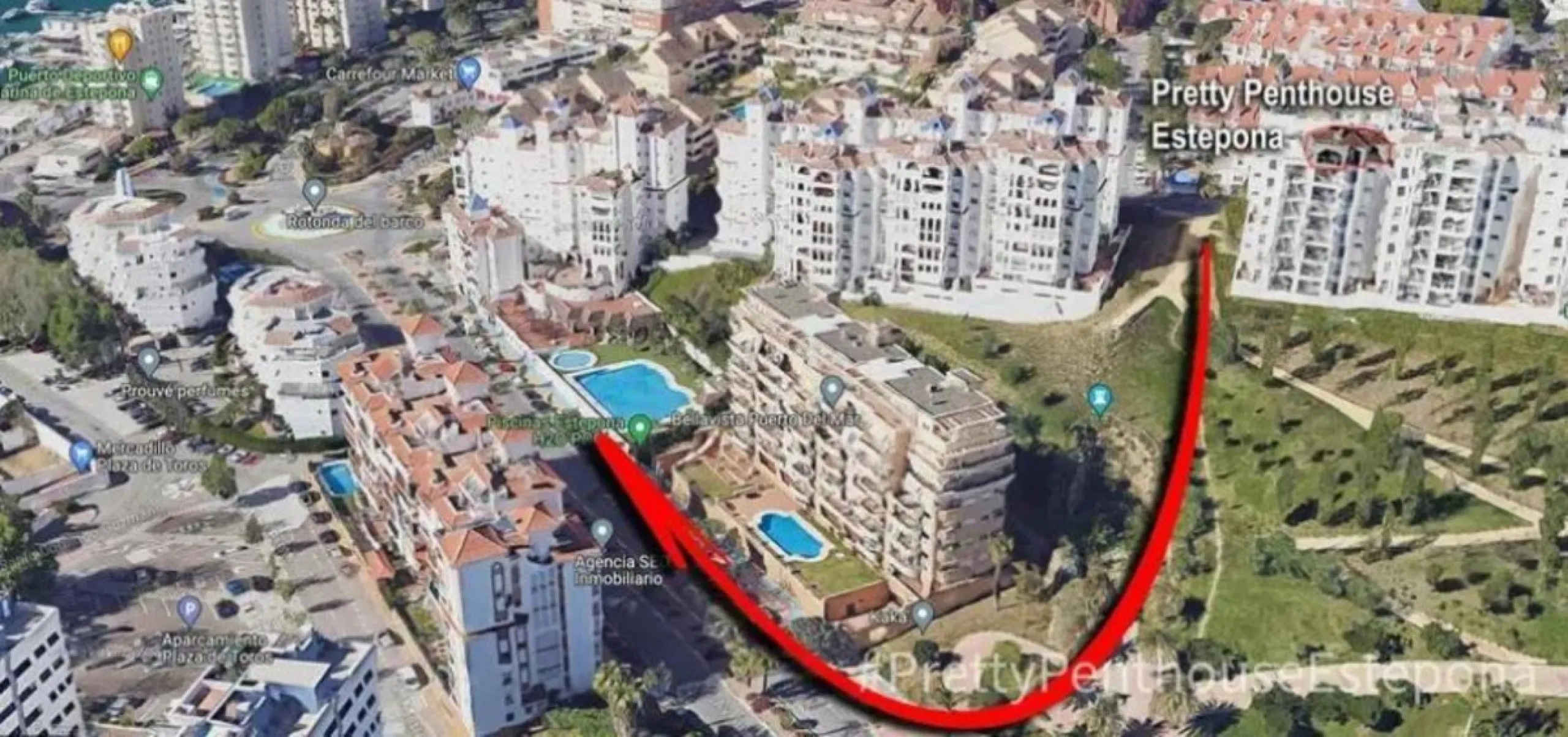 PANORAMIC SEA VIEW PENTHOUSE IN THE HEART OF ESTEPONA PORT.