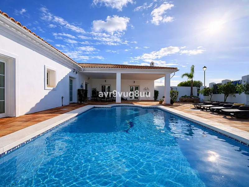 House - Detached Villa в продаже в Mijas, Málaga. В доме 7 спален и 6 ванных комнат. Площадь дома 425 м². Площадь участка 1400 м²