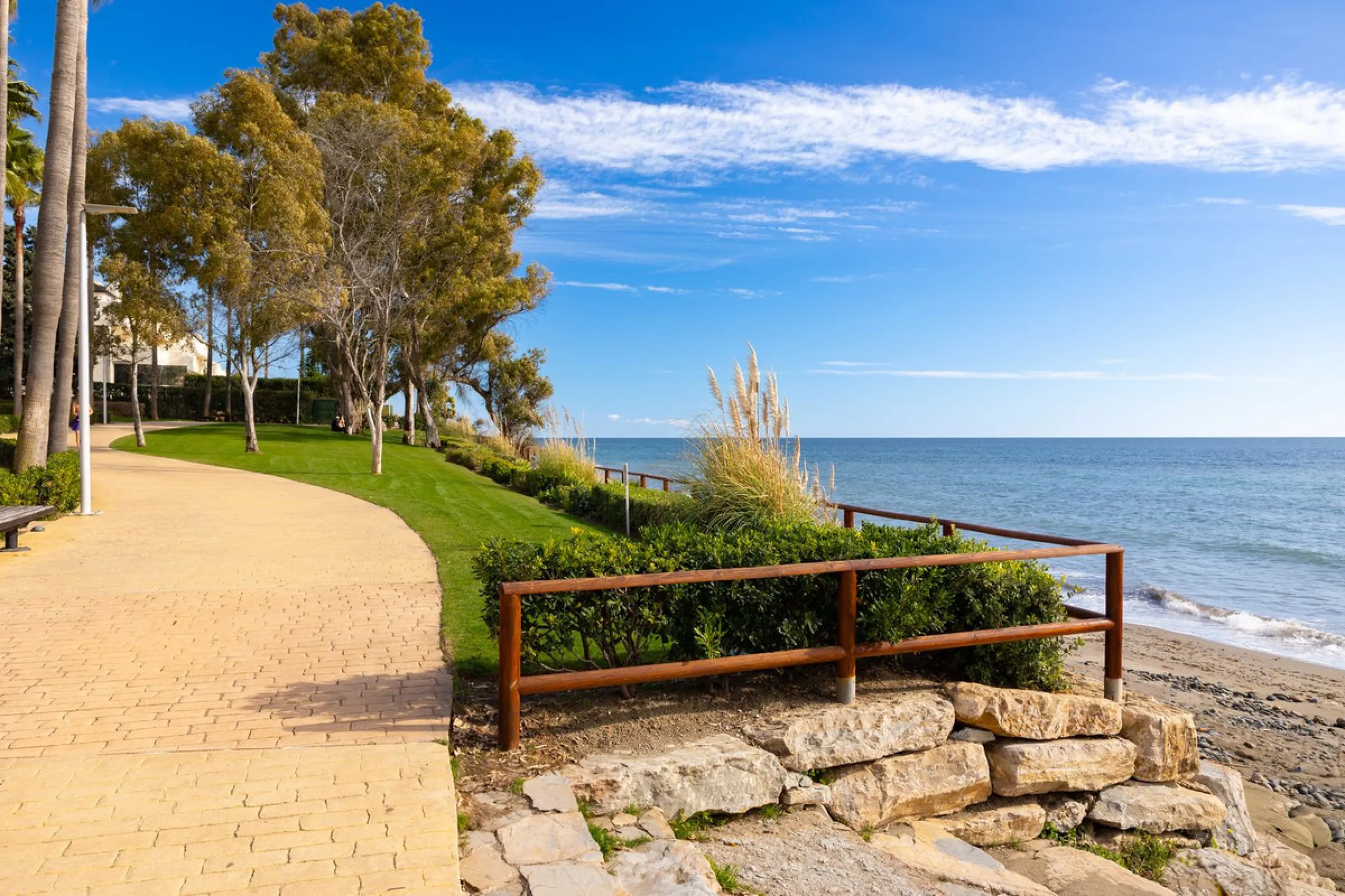 Ground Floor Apartment, New Golden Mile, Costa del Sol.