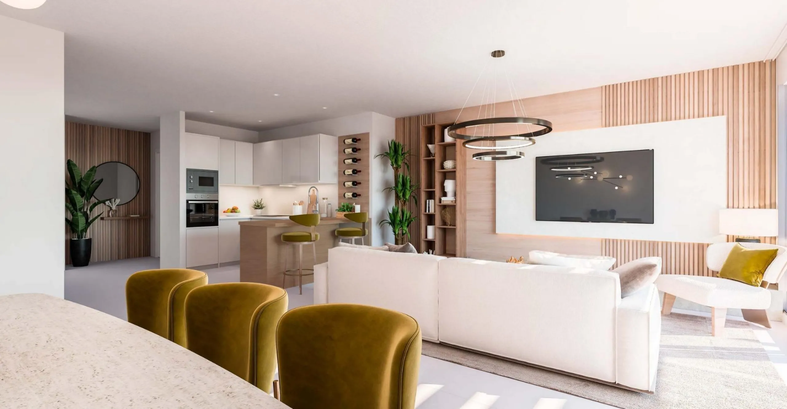 Exclusive private urbanisation, with a privileged location in Benalmádena. Due to its elevated location on the slope of the land, each and every one of the 2 and 3 bedroom properties, and 2 townhouses, enjoy incredible views of the sea and the coast. Unde