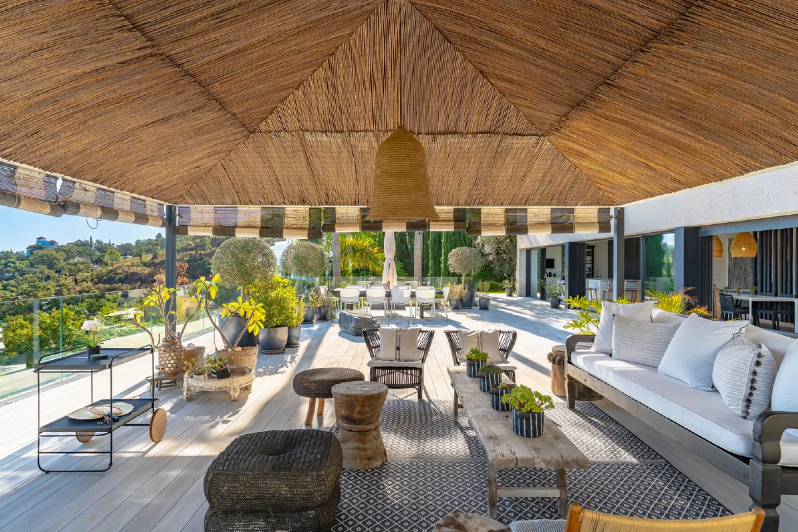 Unique villa set in breathtaking scenery.