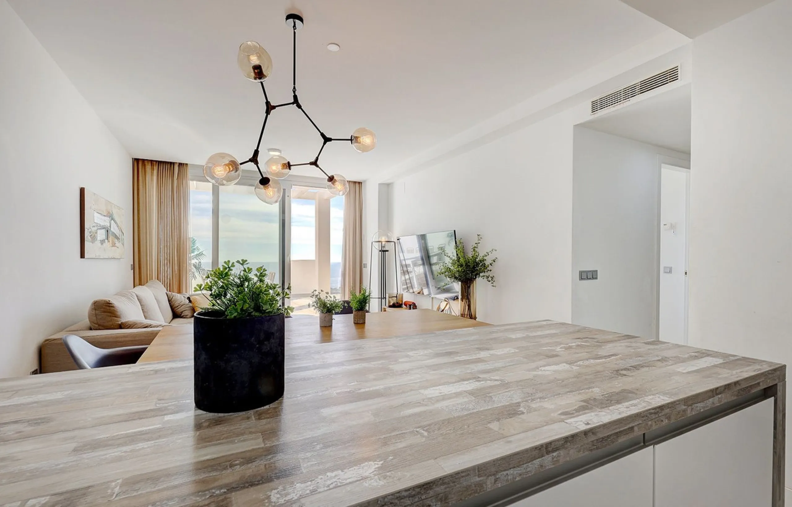 Modern Duplex Penthouse with Panoramic Sea Views in Benalmádena