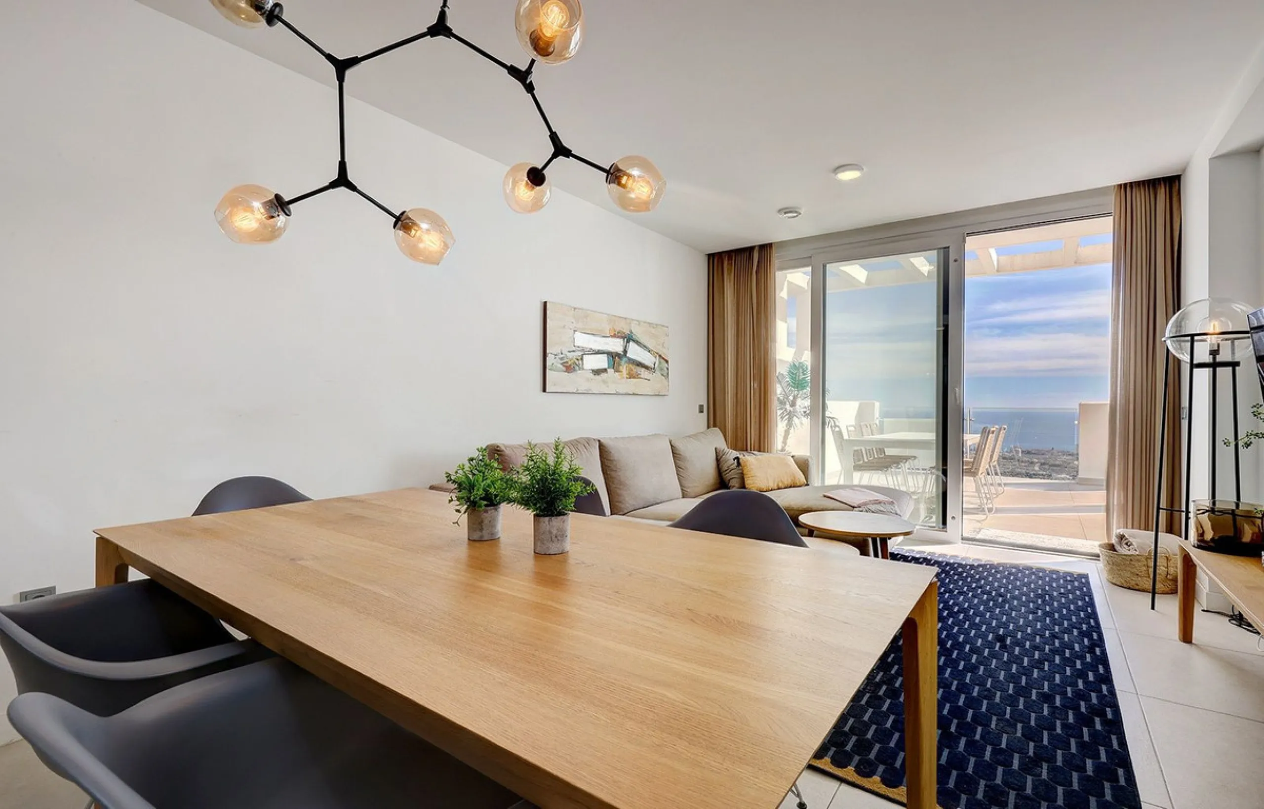 Modern Duplex Penthouse with Panoramic Sea Views in Benalmádena