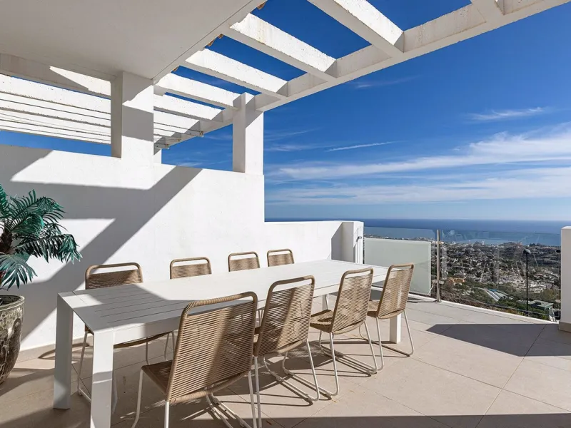 Modern Duplex Penthouse with Panoramic Sea Views in Benalmádena