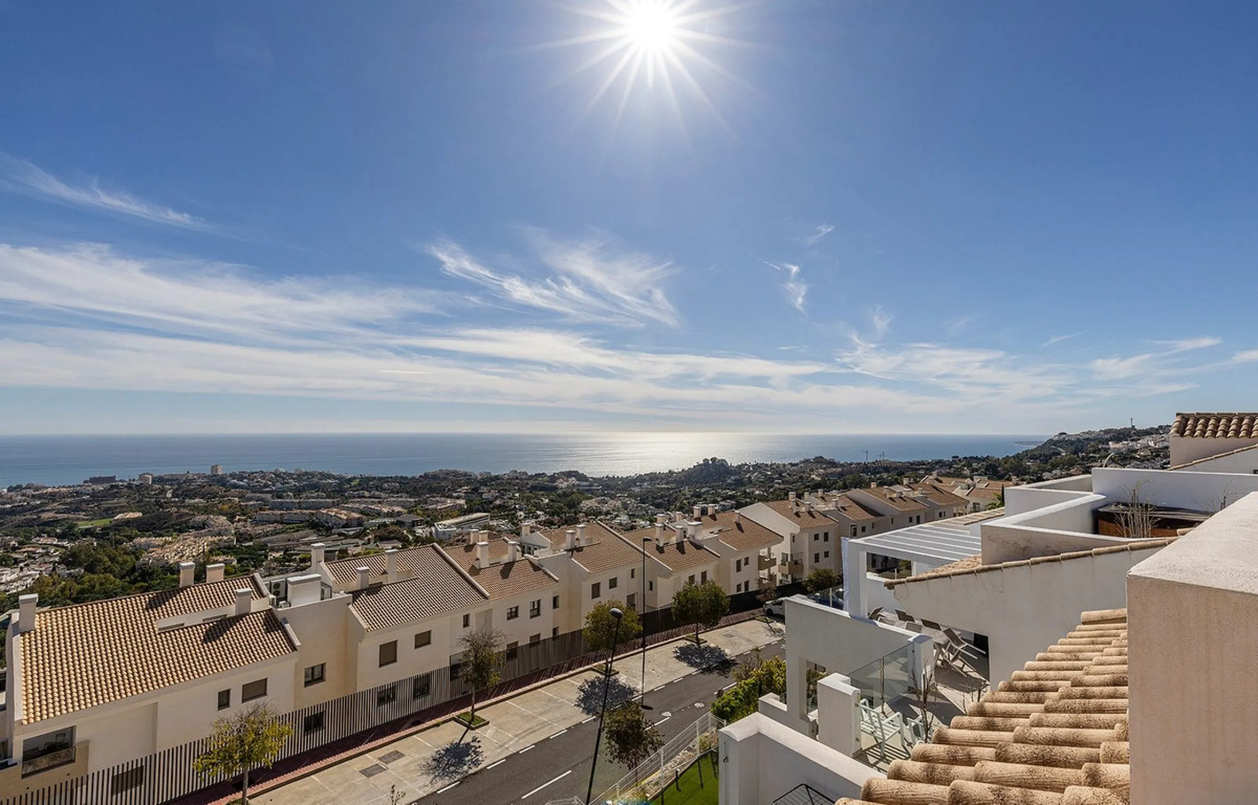 Modern Duplex Penthouse with Panoramic Sea Views in Benalmádena
