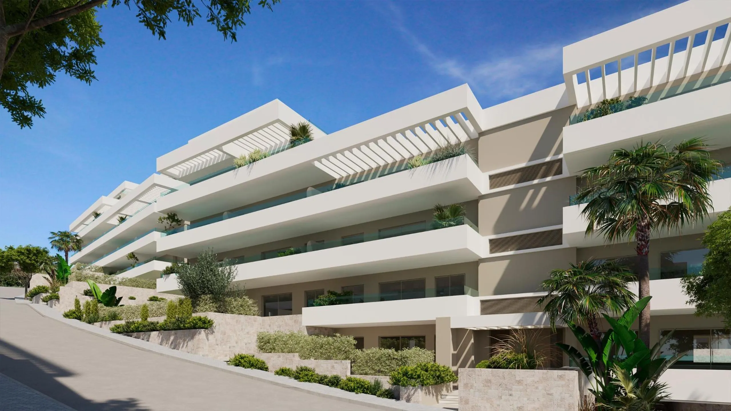 New Build Apartments in Riviera del Sol, Mijas Costa& & Modern Homes in a Prime Costa del Sol Location& Discover this exceptional new build residential development offering 1, 2 and 3 bedroom apartments and penthouses in Riviera del Sol, one of t