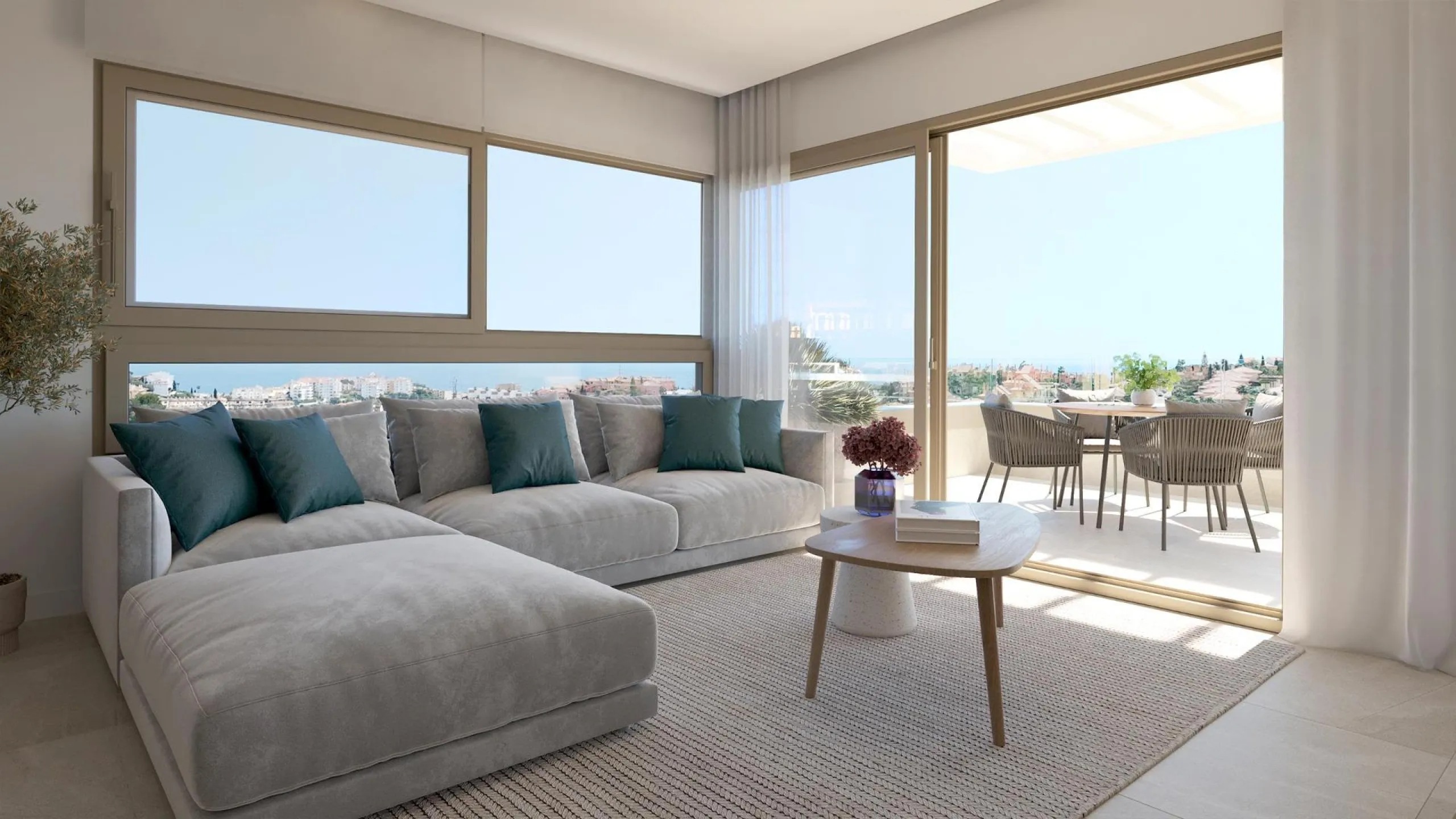 New Build Apartments in Riviera del Sol, Mijas Costa& & Modern Homes in a Prime Costa del Sol Location& Discover this exceptional new build residential development offering 1, 2 and 3 bedroom apartments and penthouses in Riviera del Sol, one of t
