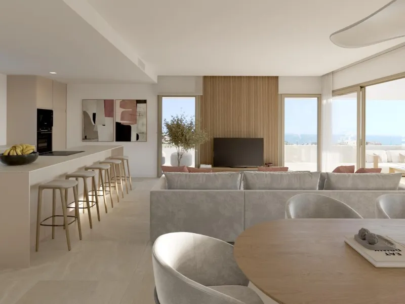 New Build Apartments in Riviera del Sol, Mijas Costa& & Modern Homes in a Prime Costa del Sol Location& Discover this exceptional new build residential development offering 1, 2 and 3 bedroom apartments and penthouses in Riviera del Sol, one of t
