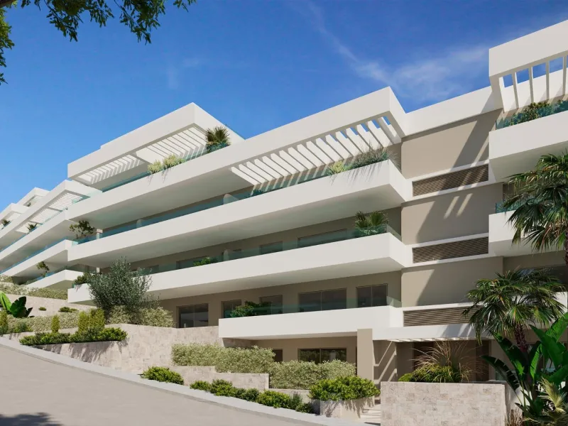 New Build Apartments in Riviera del Sol, Mijas Costa& & Modern Homes in a Prime Costa del Sol Location& Discover this exceptional new build residential development offering 1, 2 and 3 bedroom apartments and penthouses in Riviera del Sol, one of t