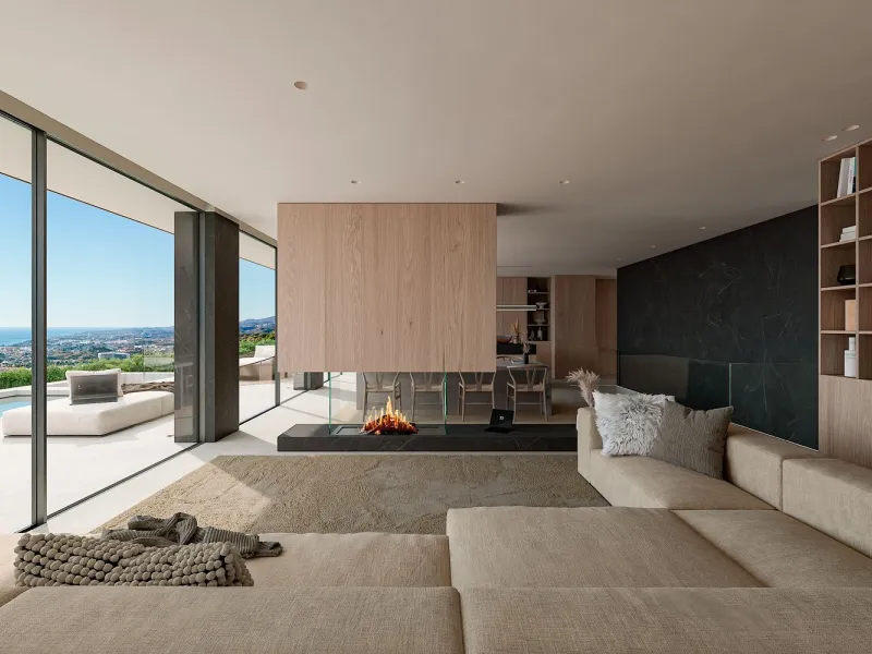 Moderne Villa mit Meerblick in Teià, Barcelona