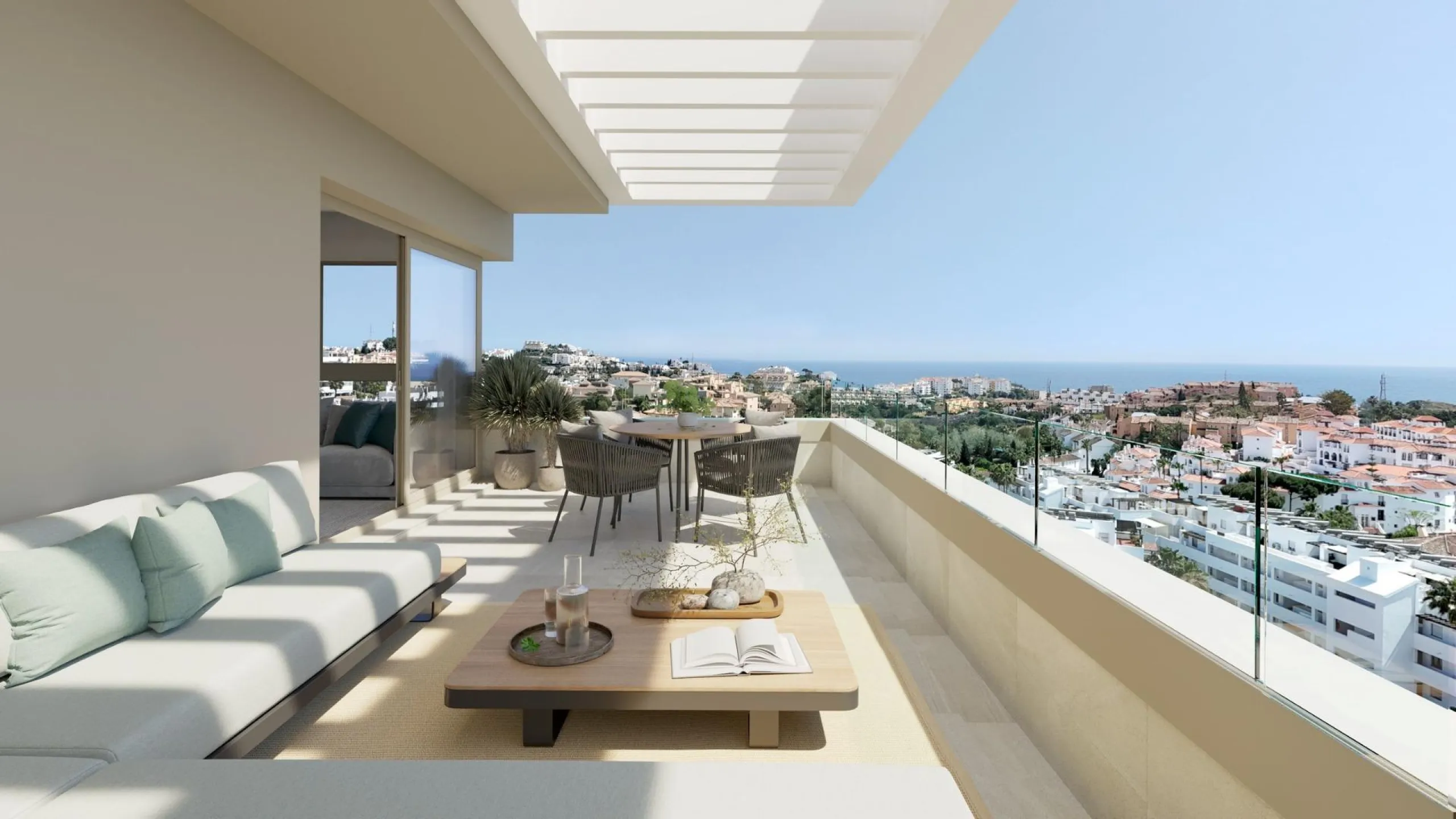 New Build Apartments in Riviera del Sol, Mijas Costa& & Modern Homes in a Prime Costa del Sol Location& Discover this exceptional new build residential development offering 1, 2 and 3 bedroom apartments and penthouses in Riviera del Sol, one of t