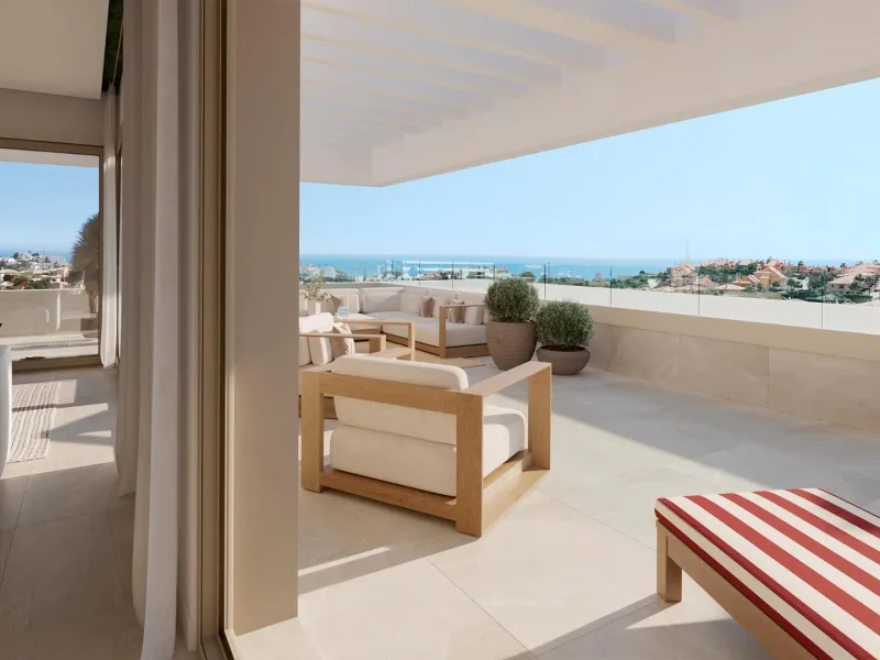 New Build Apartments in Riviera del Sol, Mijas Costa& & Modern Homes in a Prime Costa del Sol Location& Discover this exceptional new build residential development offering 1, 2 and 3 bedroom apartments and penthouses in Riviera del Sol, one of t