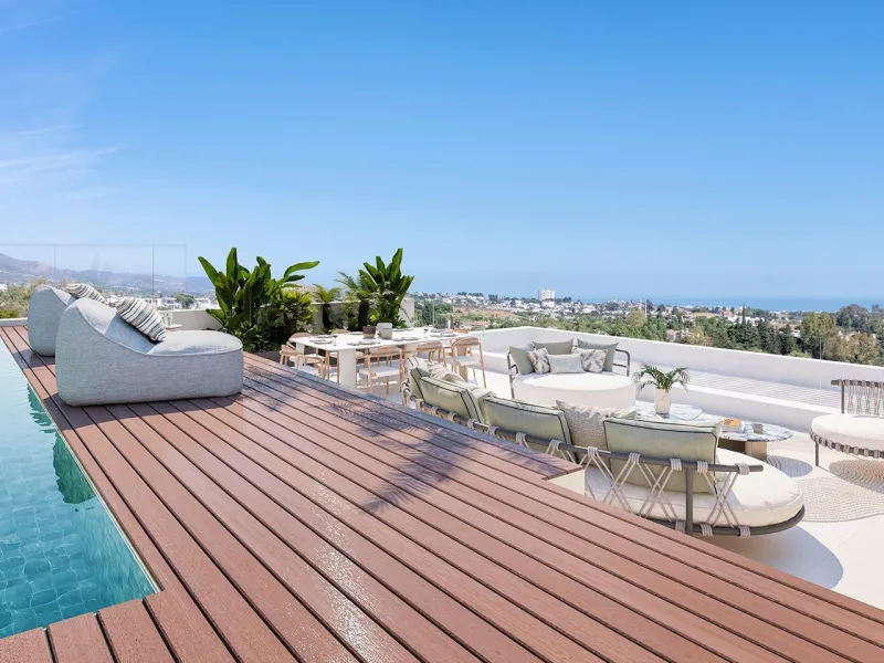 Boutique New Build Apartments in Benahavis Golden Triangle& & Exclusive Residential Development in Puerto Almendro, Benahavis& Discover this boutique new build complex of just 21 homes, ideally located in the heart of the Golden Triangle of the C