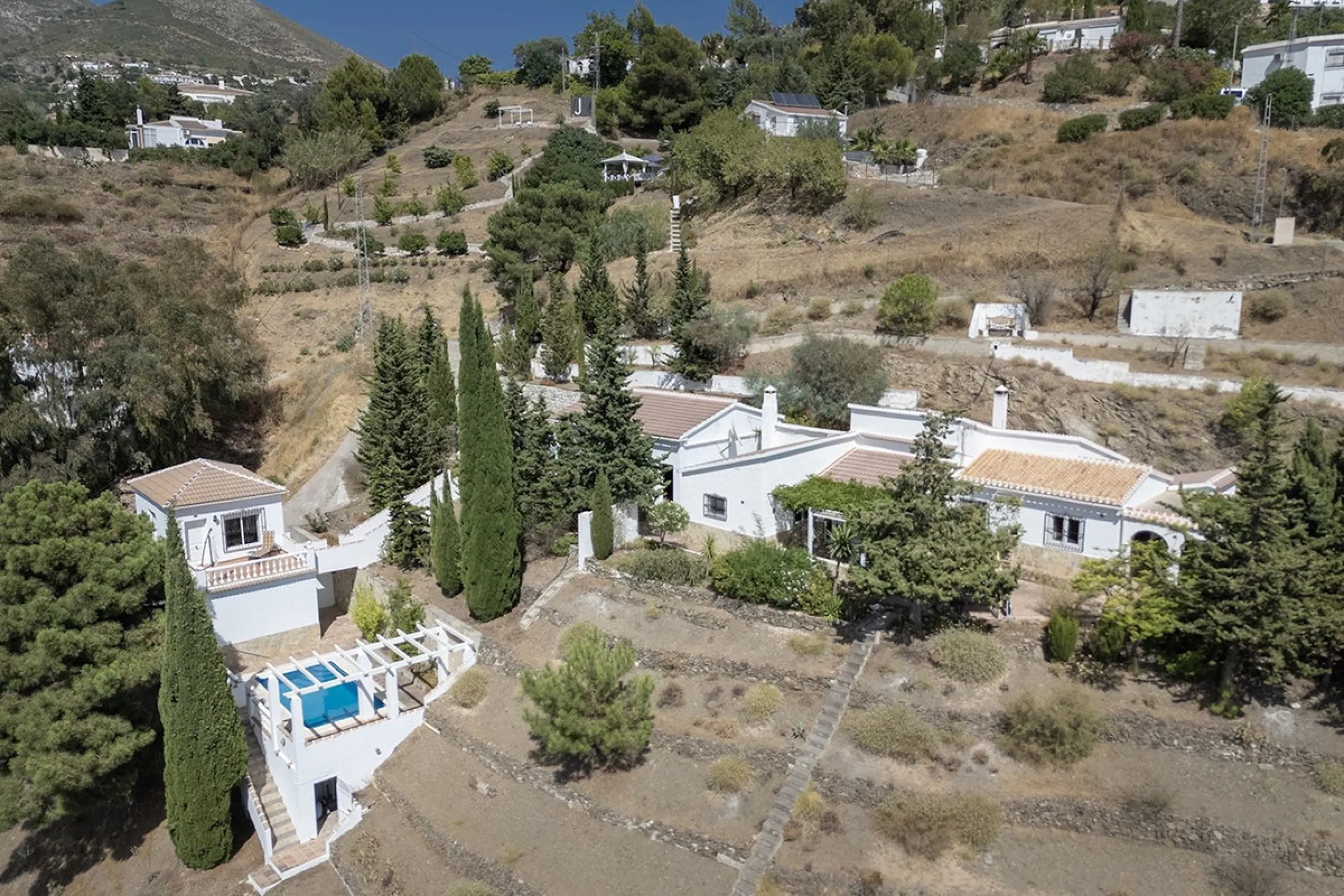 Charming Luxury Country Property with Guest House, Garage and Pool -Close to Competa