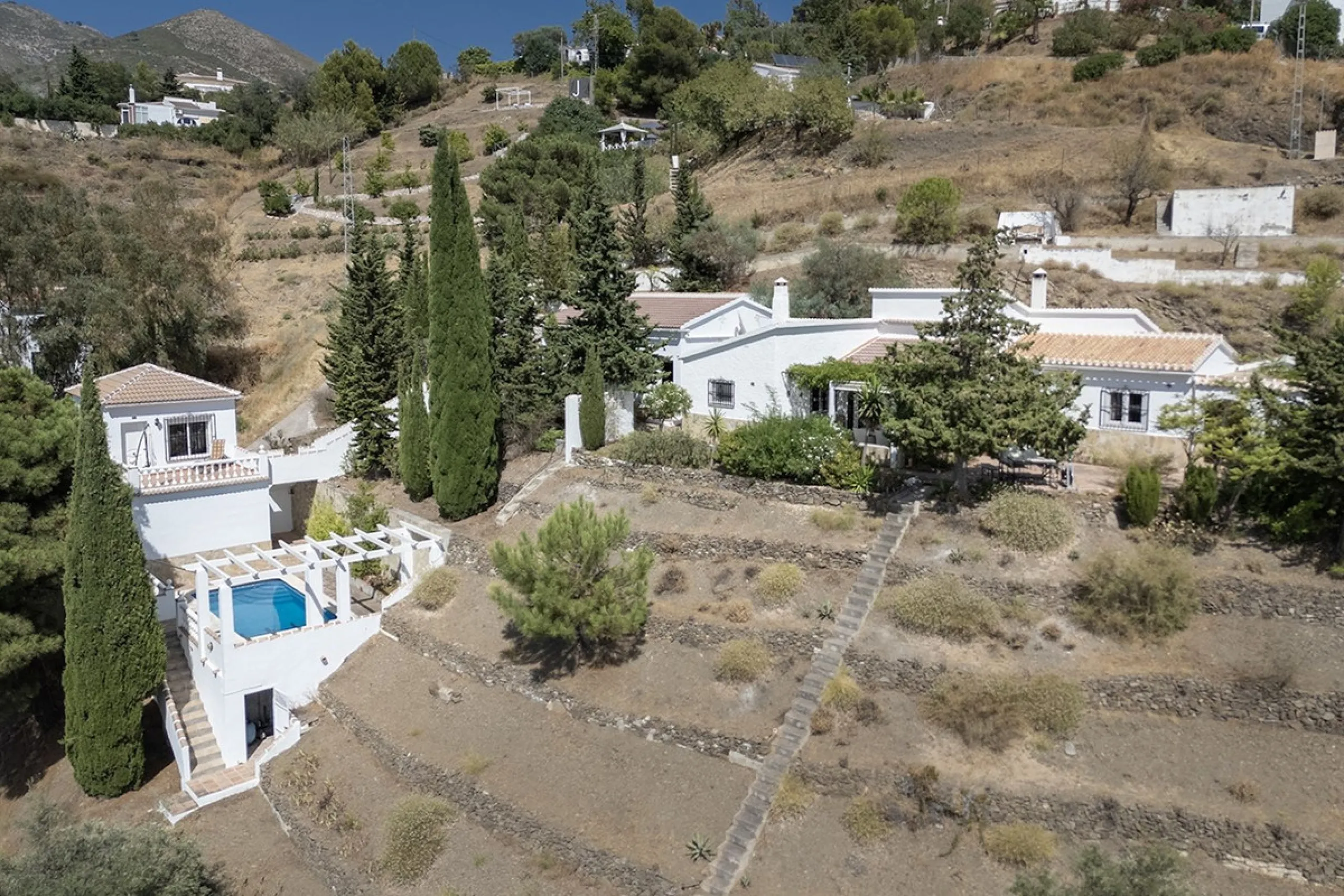 Charming Luxury Country Property with Guest House, Garage and Pool -Close to Competa