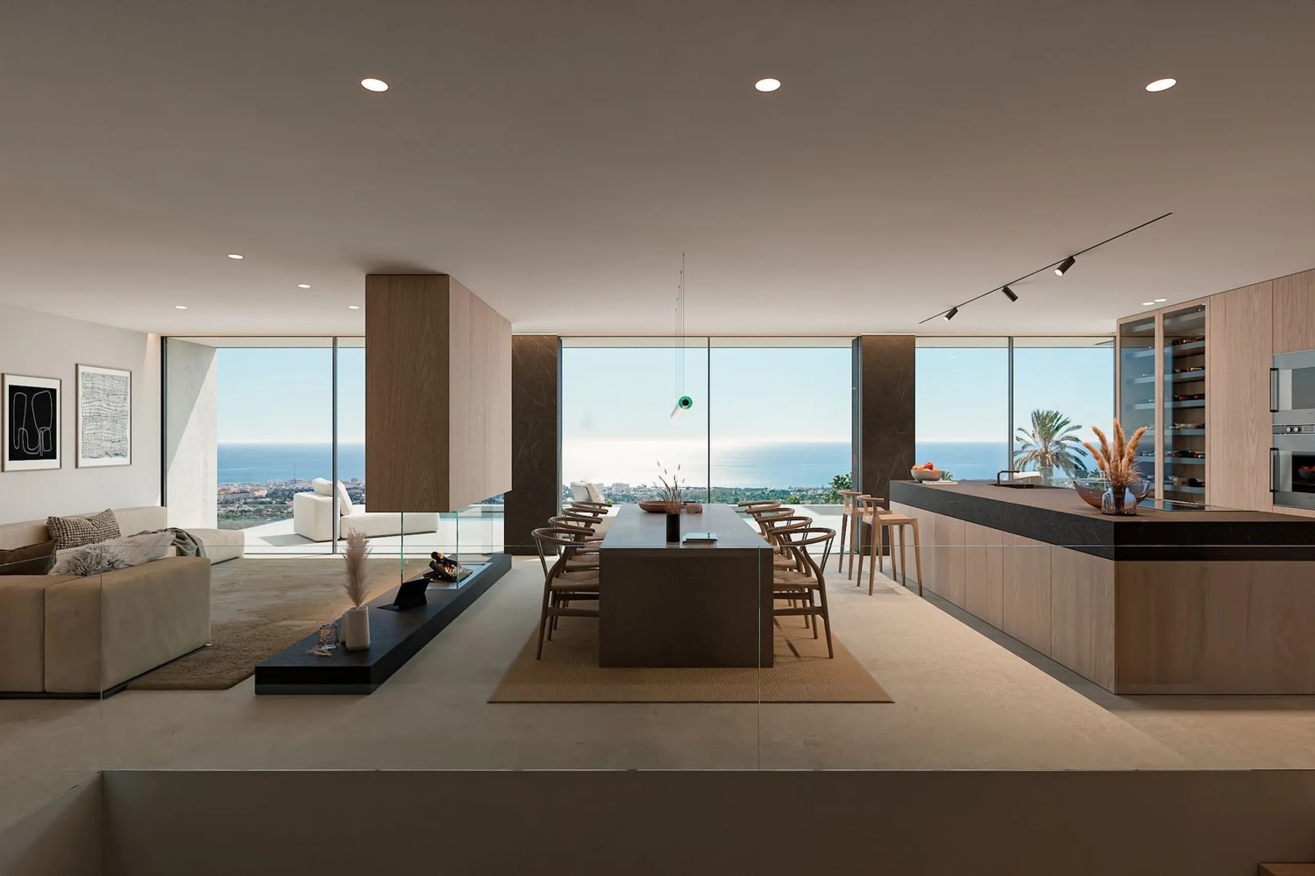 Moderne Villa mit Meerblick in Teià, Barcelona