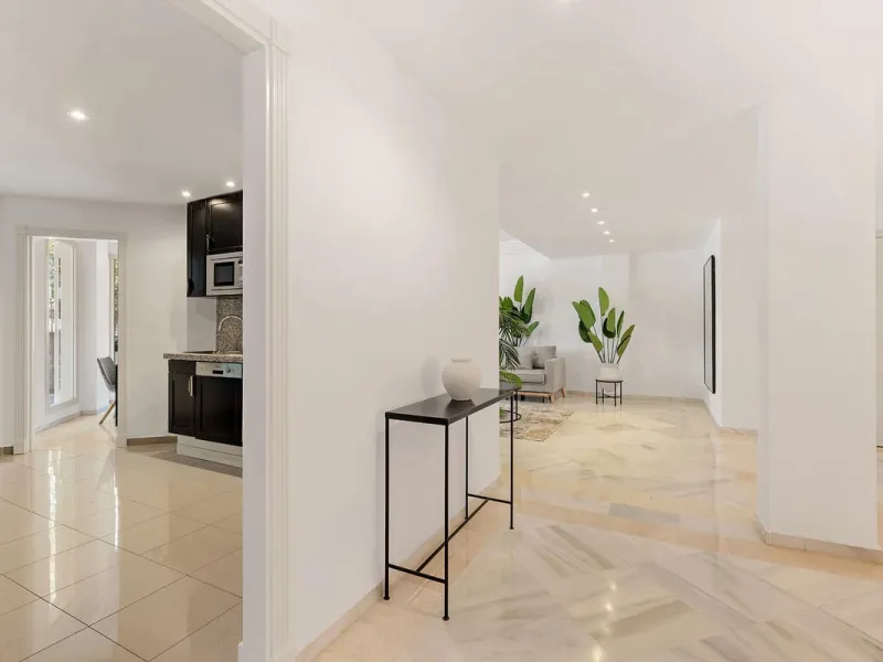 A beautifully presented three bedroom apartment in an exclusive gated community offering luxury living along with quality lifestyle installations.