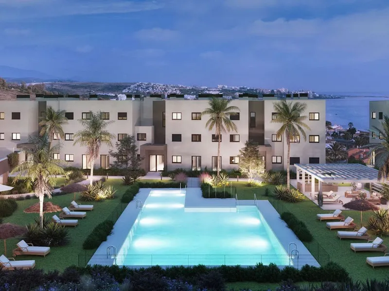 Apartment - Ground Floor Apartment в продаже в Estepona, Málaga. В доме 2 спален и 2 ванных комнат. Площадь дома 84 м²