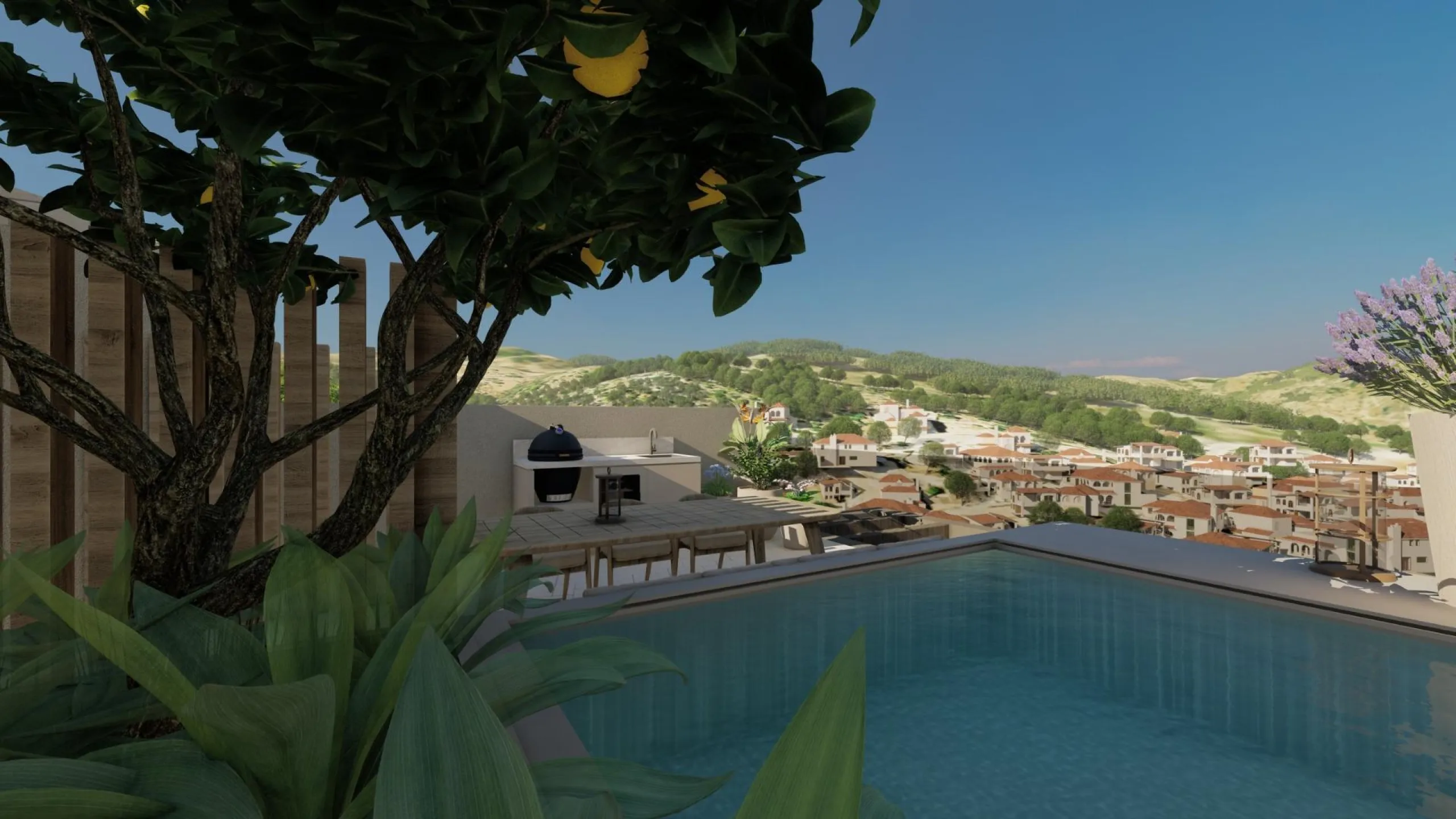 Luxury Branded Residences in Guaro Near Marbella-Costa del Sol& & Boutique Development Blending Andalusian Charm and Contemporary Elegance& & Discover an exclusive new residential resort located on the edge of the picturesque village of Guaro,