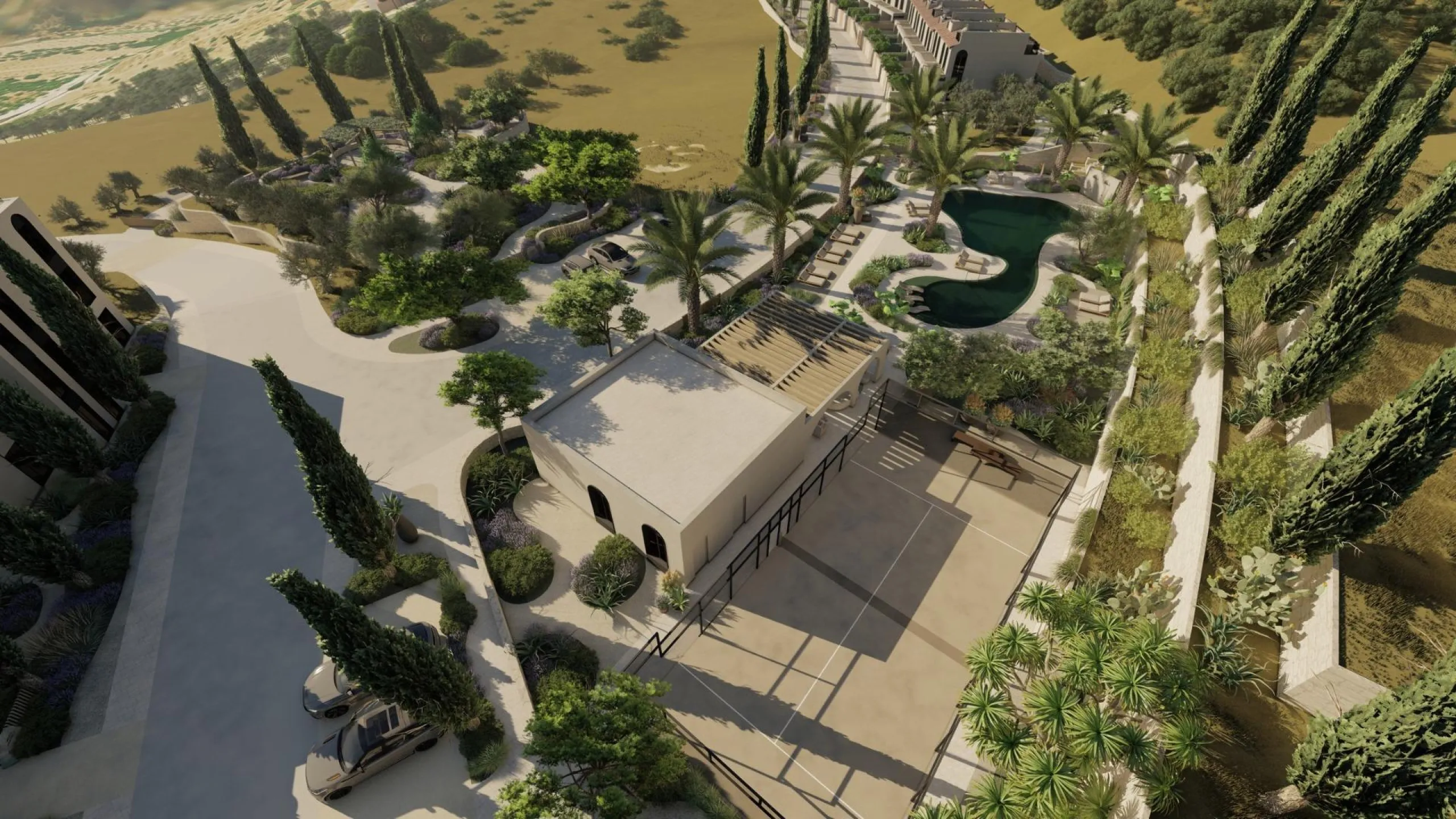 Luxury Branded Residences in Guaro Near Marbella-Costa del Sol& & Boutique Development Blending Andalusian Charm and Contemporary Elegance& & Discover an exclusive new residential resort located on the edge of the picturesque village of Guaro,