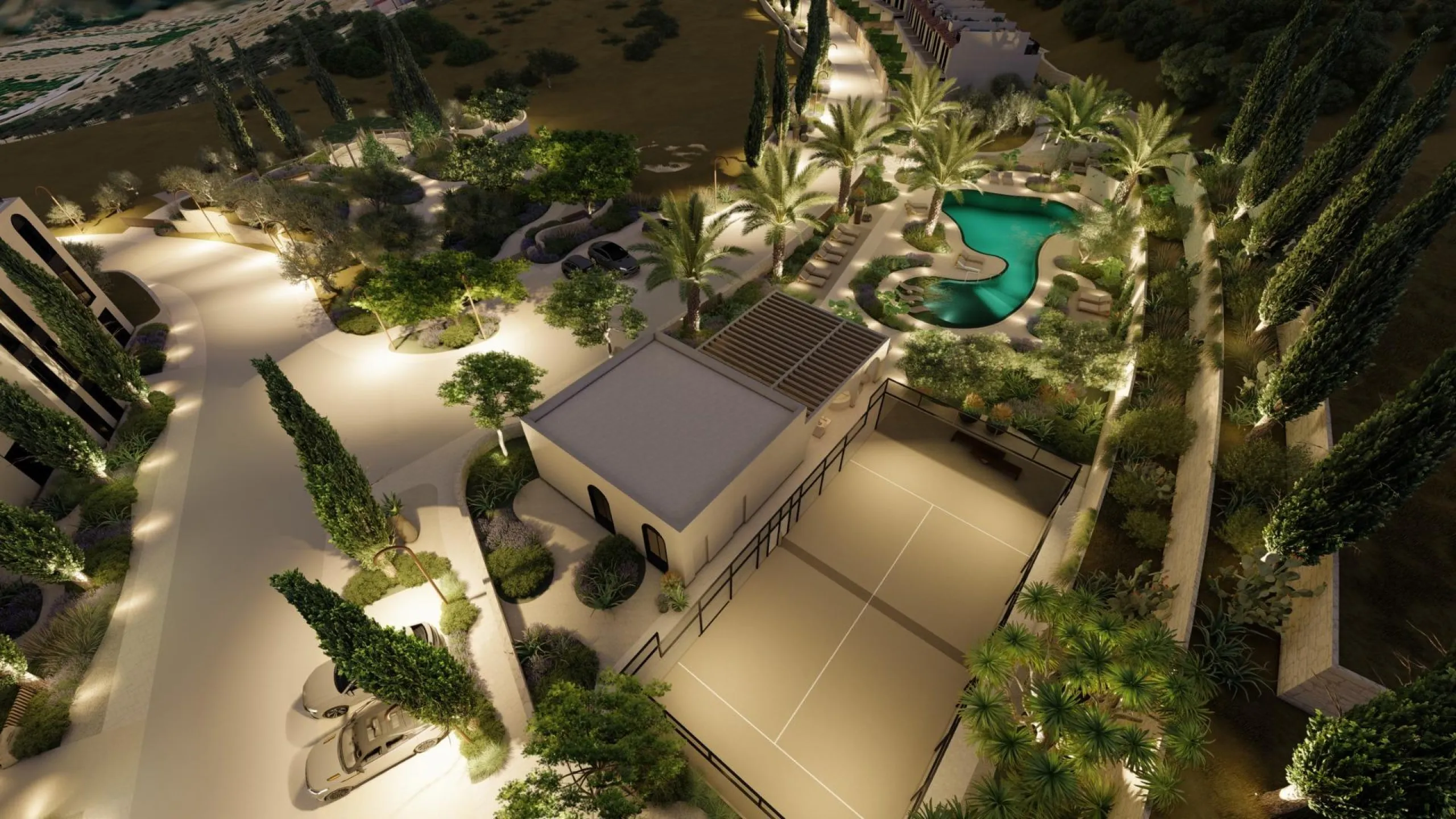Luxury Branded Residences in Guaro Near Marbella-Costa del Sol& & Boutique Development Blending Andalusian Charm and Contemporary Elegance& & Discover an exclusive new residential resort located on the edge of the picturesque village of Guaro,