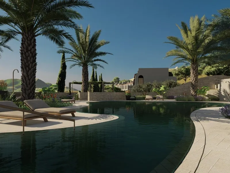 Luxury Branded Residences in Guaro Near Marbella-Costa del Sol& & Boutique Development Blending Andalusian Charm and Contemporary Elegance& & Discover an exclusive new residential resort located on the edge of the picturesque village of Guaro,