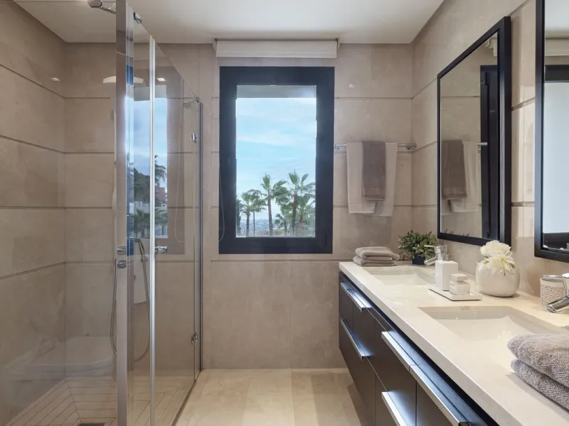 This exceptionally beautiful 2-bedroom apartment is located in the prestigious La Quinta in Benahavís, where luxury, space, and quality come together perfectly. The apartment was built in 2006, but once inside, it feels as if it has only recently been com