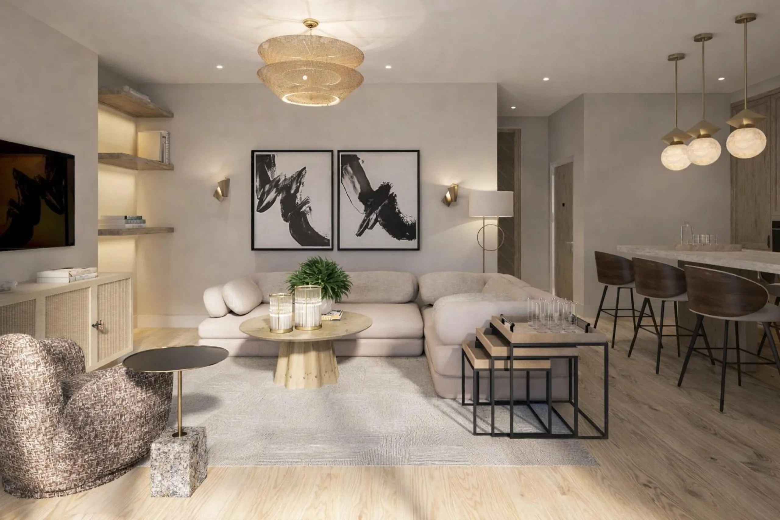 Luxury Branded Residences in Guaro Near Marbella-Costa del Sol& & Boutique Development Blending Andalusian Charm and Contemporary Elegance& & Discover an exclusive new residential resort located on the edge of the picturesque village of Guaro,