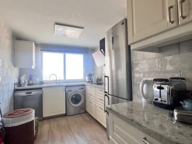 This charming top-floor apartment, located in the sought-after Guadalmina Baja, offers a comfortable and modern living experience. The apartment features two spacious bedrooms and two renovated bathrooms. The open-concept layout creates a seamless flow be