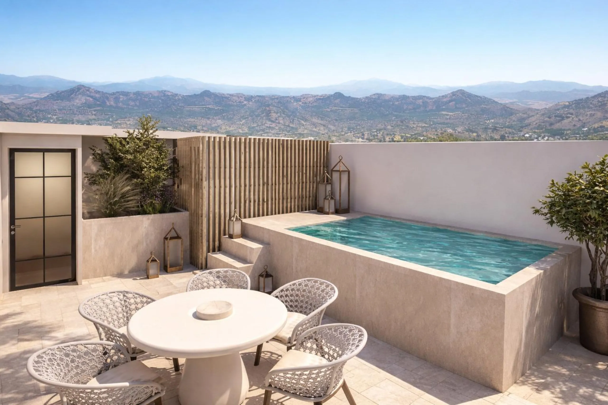 Luxury Branded Residences in Guaro Near Marbella-Costa del Sol& & Boutique Development Blending Andalusian Charm and Contemporary Elegance& & Discover an exclusive new residential resort located on the edge of the picturesque village of Guaro,