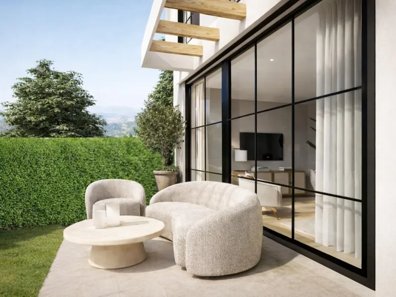 Luxury Branded Residences in Guaro Near Marbella-Costa del Sol& & Boutique Development Blending Andalusian Charm and Contemporary Elegance& & Discover an exclusive new residential resort located on the edge of the picturesque village of Guaro,