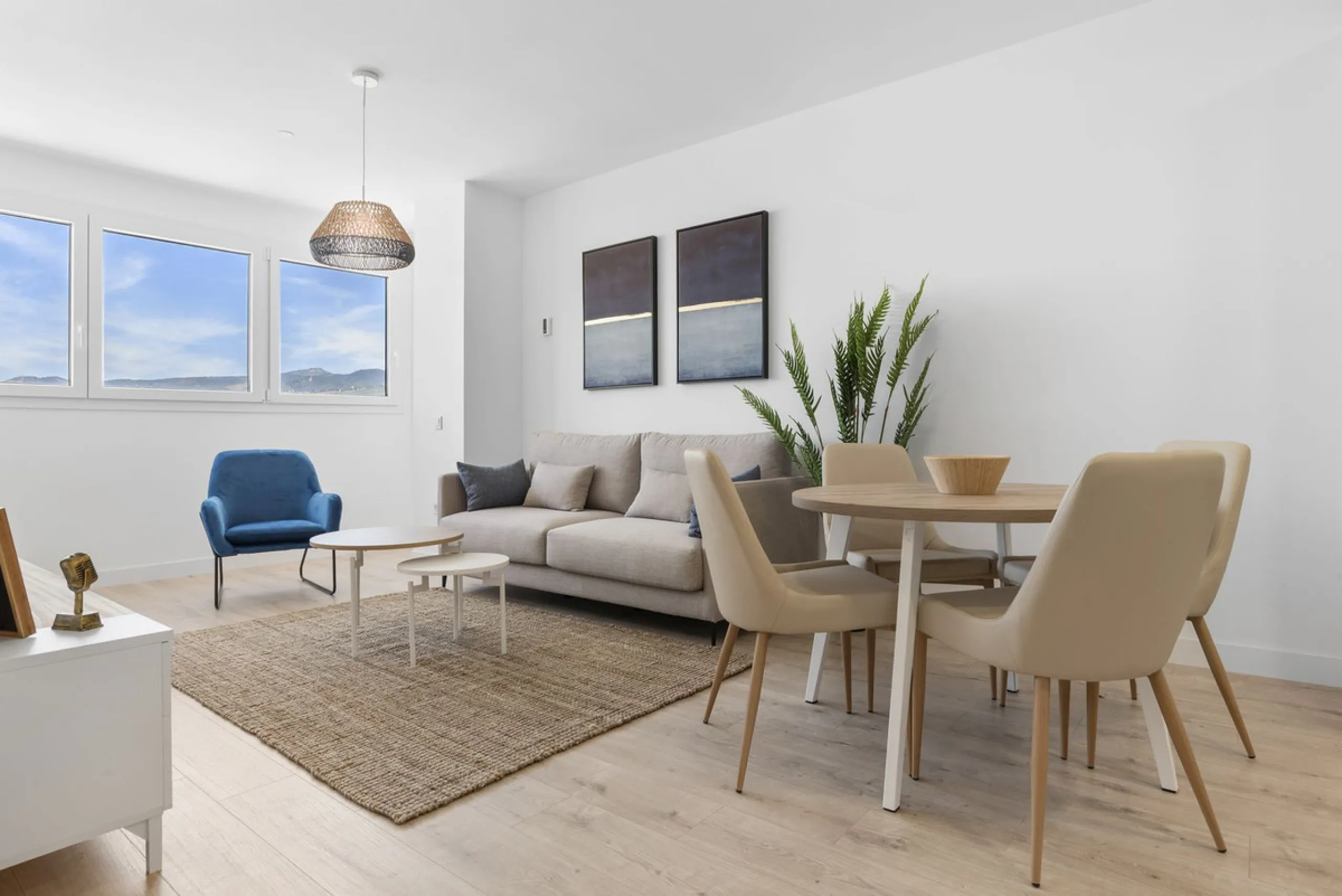 Experience elevated city living in this exceptional 24th-floor apartment in one of Málaga's most exciting new residential developments. Perfectly positioned in the heart of the city, this sleek and modern home offers spectacular panoramic views over the c